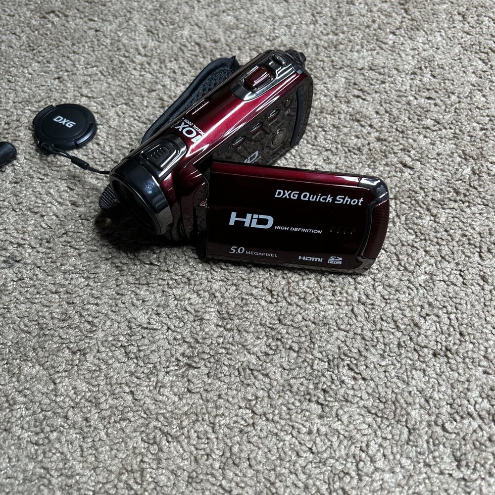 DXG Quick Shots DXG-5F3V HD video camera handy cam Camcorder Quickshots